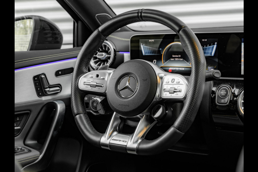 Mercedes-Benz A-Klasse AMG 45 S 4MATIC+ - Pano - Schaalstoelen - Milltek Uitlaat - Distronic