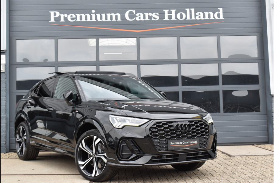 Audi Q3 Sportback 45 TFSI e S-Line 245 Pk Pano Vol Leder Matrix ACC Keyless 360 Camera Sfeer 20 Inch