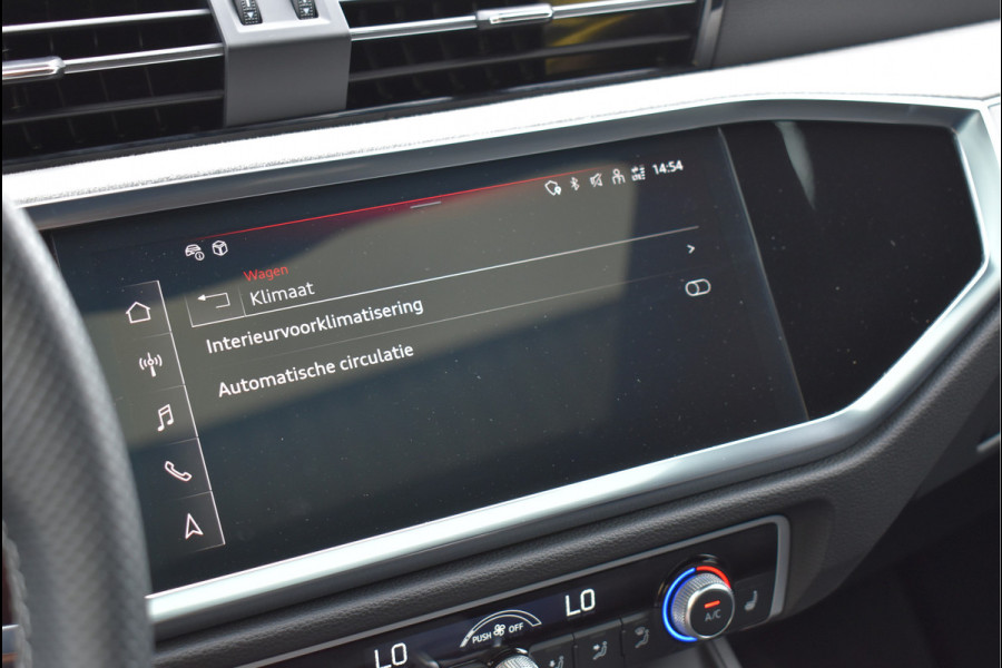 Audi Q3 Sportback 45 TFSI e S-Line 245 Pk Pano Vol Leder Matrix ACC Keyless 360 Camera Sfeer 20 Inch