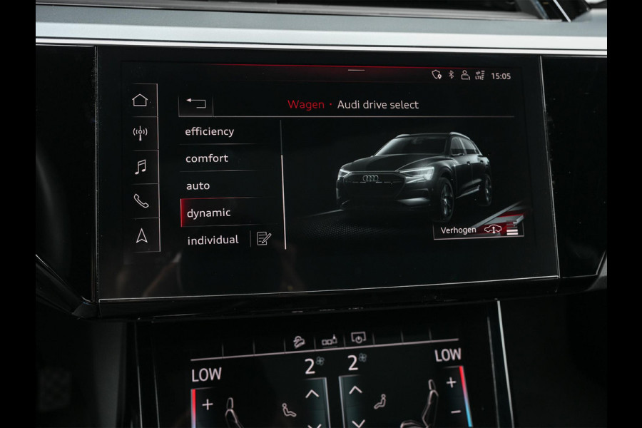 Audi e-tron e-tron 55 quattro advanced 95 kWh | Panoramadak | Luchtvering | 360 Camera | Adaptive Cruise | Memory Seats |