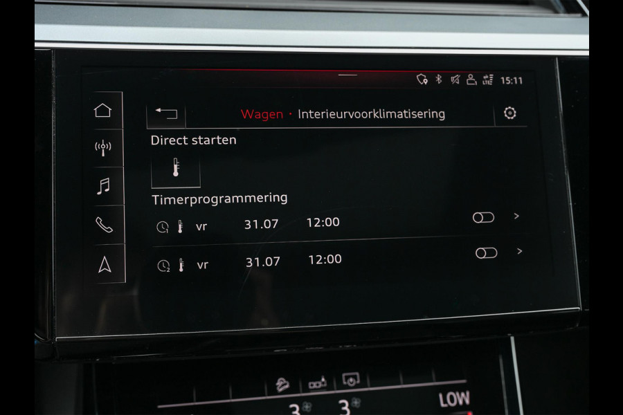 Audi e-tron e-tron 55 quattro advanced 95 kWh | Panoramadak | Luchtvering | 360 Camera | Adaptive Cruise | Memory Seats |