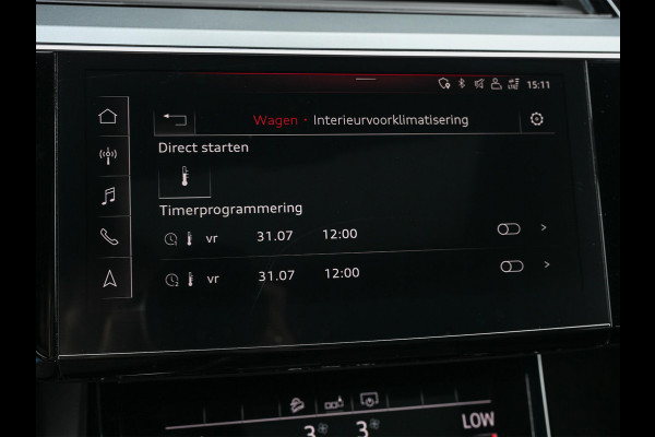 Audi e-tron e-tron 55 quattro advanced 95 kWh | Panoramadak | Luchtvering | 360 Camera | Adaptive Cruise | Memory Seats |