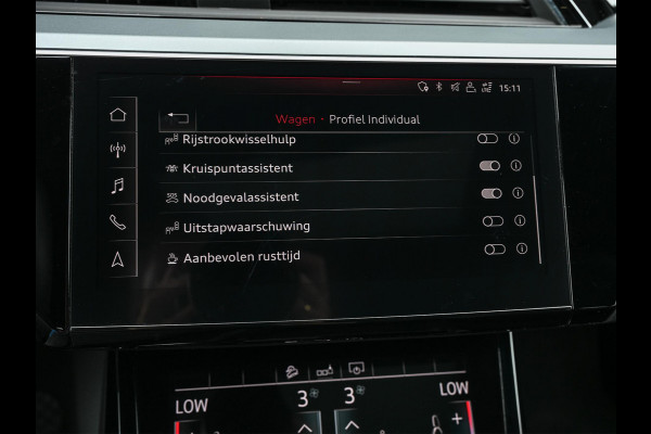 Audi e-tron e-tron 55 quattro advanced 95 kWh | Panoramadak | Luchtvering | 360 Camera | Adaptive Cruise | Memory Seats |