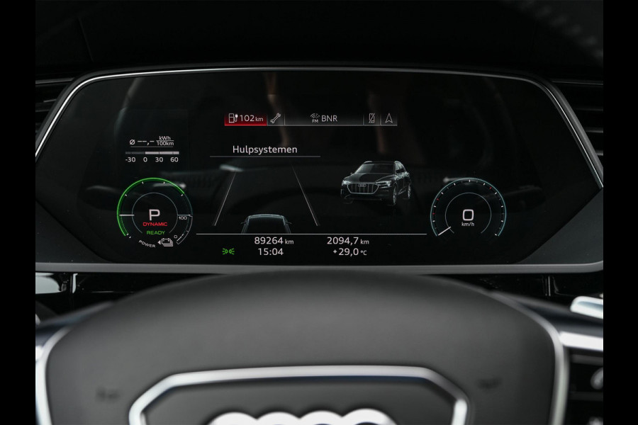 Audi e-tron e-tron 55 quattro advanced 95 kWh | Panoramadak | Luchtvering | 360 Camera | Adaptive Cruise | Memory Seats |