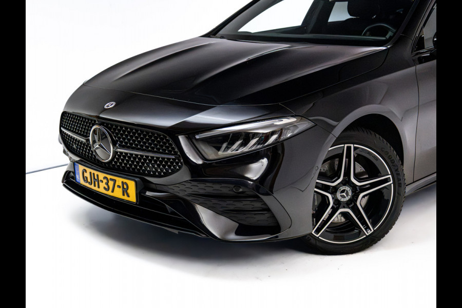 Mercedes-Benz A-Klasse 250 e Star Edition AMG Line Night Facelift | Adap. Cruise | Stoelverw. | Sfeerverlichting | Navigatie | App. connect | Camera, Dodehoek waarschuwing