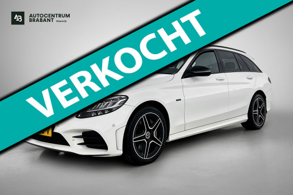 Mercedes-Benz C-Klasse Estate 300 e AMG Line(Dealer OnderH, Camera, Dodehoek, StoelV, Carplay, Parkeersensoren, Etc)