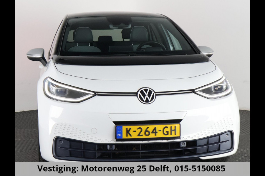 Volkswagen ID.3 FIRST PLUS 58 KWH 1e EIG SOD ACCU 90% GAR. 1-2031* BIJNA 2021. NAVI.STOEL EN STUUR VERWARMING ETC