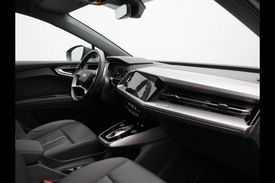 Audi Q4 e-tron 40 Advanced edition 82 kWh 204pk Dealer O.H. | Lederen Comfortzetels Verwarmd | Cruise Control | Virtual Cockpit | Navigatie | DAB | 19"L.M | Lane Assist |