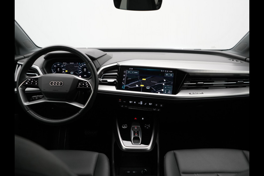 Audi Q4 e-tron 40 Advanced edition 82 kWh 204pk Dealer O.H. | Lederen Comfortzetels Verwarmd | Cruise Control | Virtual Cockpit | Navigatie | DAB | 19"L.M | Lane Assist |
