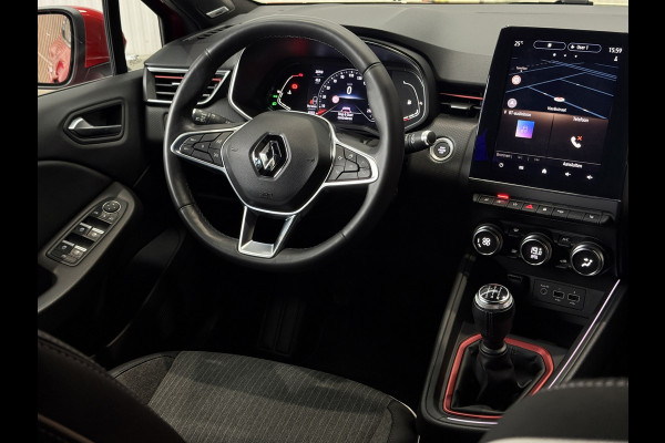Renault Clio 1.0 TCe 100pk Edition One | Groot Navi | Bose | 17" | Camera | Stoel & Stuur verwarming | Carplay | 100 % Dealer onderhouden!