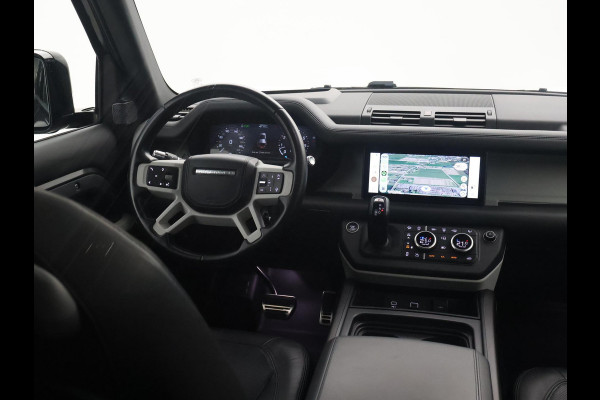 Land Rover Defender 3.0 P400 6-CILINDER BENZINE GRIJS KENTEKEN HSE + PANORAMA | HEAD-UP | TREKHAAK | 360 CAMERA