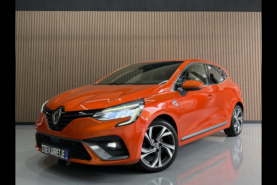 Renault Clio 1.0 TCe 100pk R.S. Line | Groot Navi | Camera | Carplay | 17 inch | Sport stoelen | 100% onderhouden!