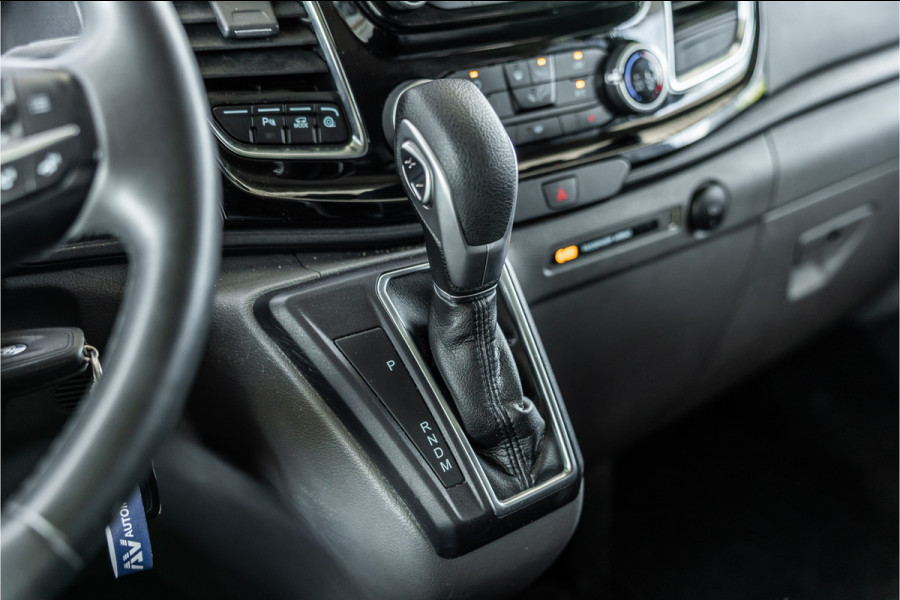 Ford Transit Custom 300 2.0 TDCI DC | Dubbel cabine | L+R Schuifdeur | Elek stoelen | CarPlay | Lederen bekleding | Navigatie | Stoelverwarming | Nieuwe APK | NAP Logisch