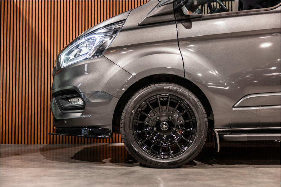 Ford Transit Custom 300 2.0 TDCI DC | Dubbel cabine | L+R Schuifdeur | Elek stoelen | CarPlay | Lederen bekleding | Navigatie | Stoelverwarming | Nieuwe APK | NAP Logisch