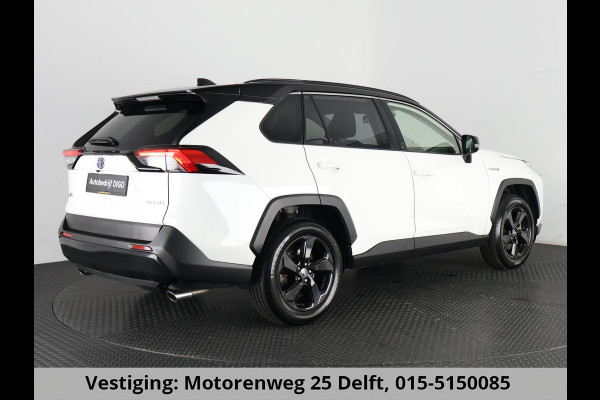 Toyota RAV4 2.5 HYBRID 4WD DYNAMIC PACK GARANTIE TOT 05-2031! SLECHTS 39.000 KM! 1650 KG TREKGEWICHT. STUUR & STOELVERWARMING . NAVIGATIE .PDC V & A .