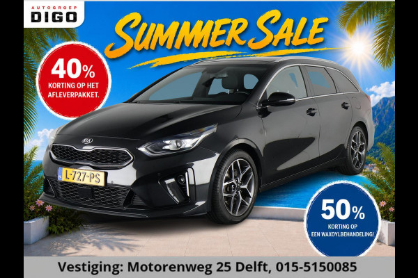 Kia Ceed Sportswagon 1.5 T-GDi GT-LINE AUTOMAAT GARANTIE TOT 7-2031* SCHUIF/KANTELDAK! STUUR/STOELVERWARMING. TOPKWALITEIT