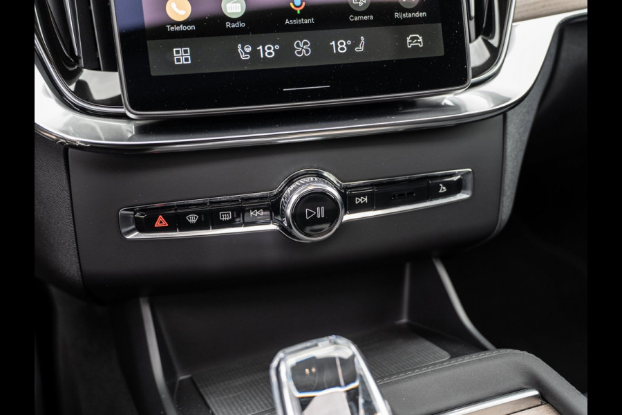 Volvo XC90 2.0 T8 Plug-in hybrid AWD Ultra Dark | Alcantara | Surround View | BTW