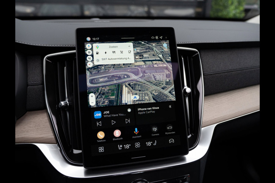 Volvo XC90 2.0 T8 Plug-in hybrid AWD Ultra Dark | Alcantara | Surround View | BTW