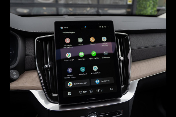 Volvo XC90 2.0 T8 Plug-in hybrid AWD Ultra Dark | Alcantara | Surround View | BTW
