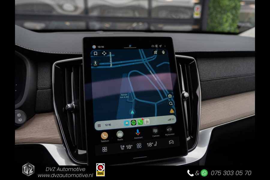 Volvo XC90 2.0 T8 Plug-in hybrid AWD Ultra Dark | Alcantara | Surround View | BTW