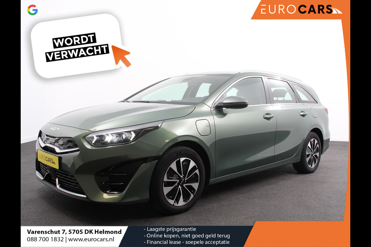 Kia Ceed Sportswagon 1.6 GDI PHEV DynamicLine Automaat Climate control Keyless Cruise control LED Parkeersensoren achter Camera Stuur verwarming Stoel verwarming Apple Carplay/ Andriod Auto