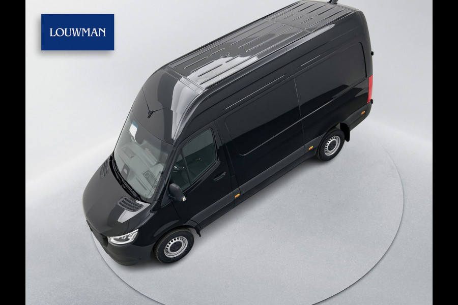 Mercedes-Benz Sprinter 317 CDI L2H2 Select Geveerde stoel Navigatie Parkeerpakket Stoelverwarming Betimmering Trekhaak 24 maanden Mercedes Certified garantie