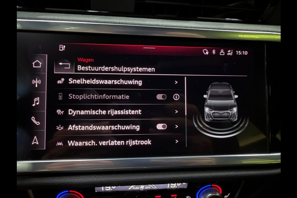 Audi Q3 Sportback 45 TFSI e 3X S-LINE BLACKLINE 20'' PANO/LEDER/SFEERVERL/E-STOELEN/SONOS/CAM/ADAPT-CR///
