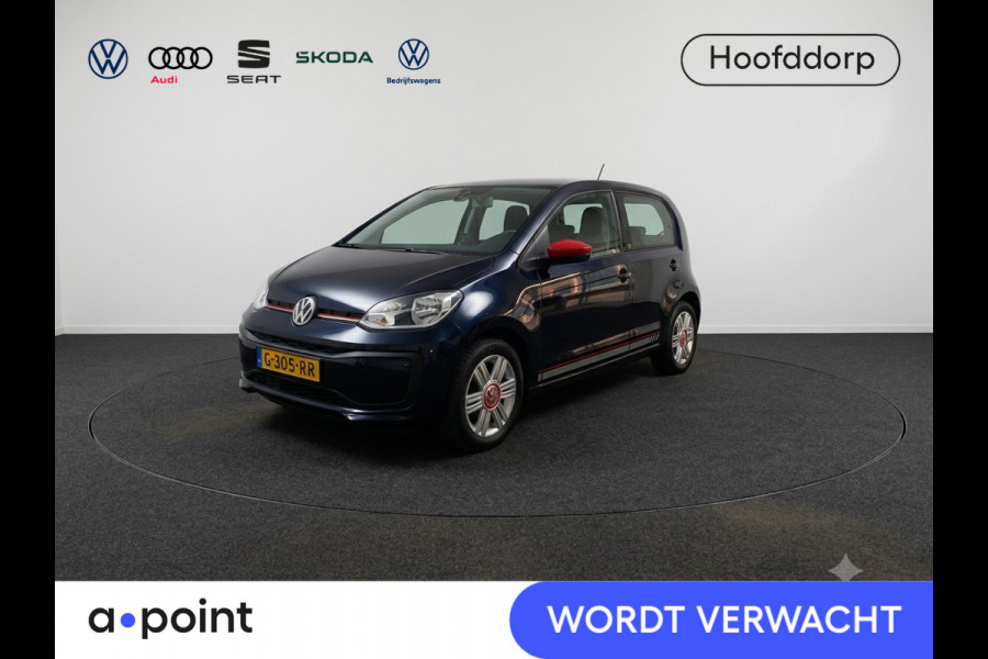 Volkswagen up! 1.0 Beats 60 pk | Navigatie via App | Parkeersensoren achter | Cruise control | Elektr. buitenspiegels (verwarmbaar) | BEATS audio |