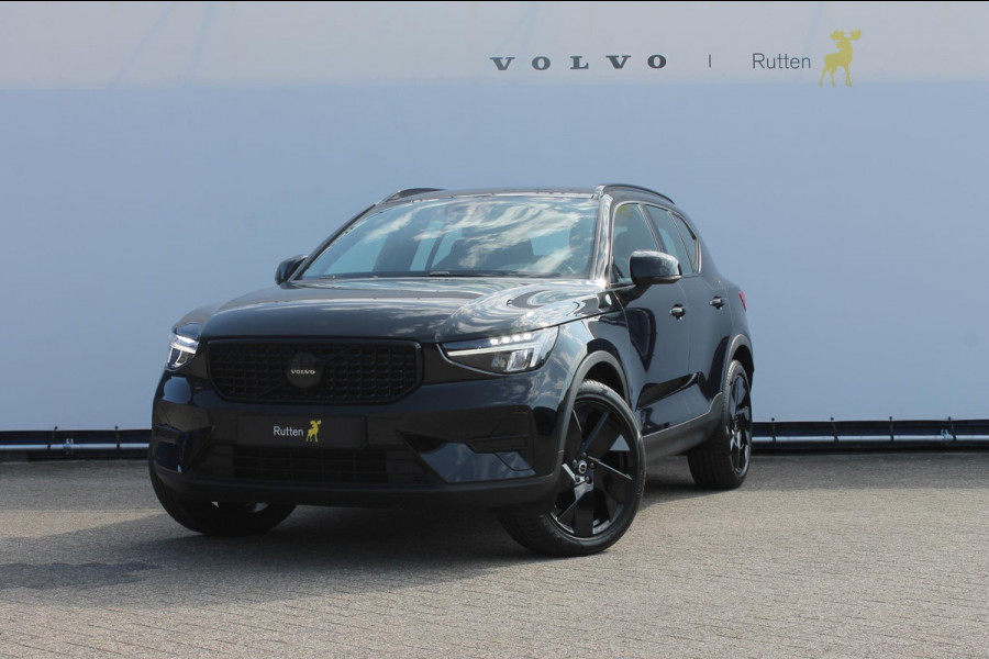 Volvo XC40 2.0 177PK Automaat Plus Black Edition Google infotainment / 20" lichtmetalen velgen / Getinte ramen vanaf de B-stijl / Verwarmbare zitplaatsen voor / Harman Kardon Audio installatie