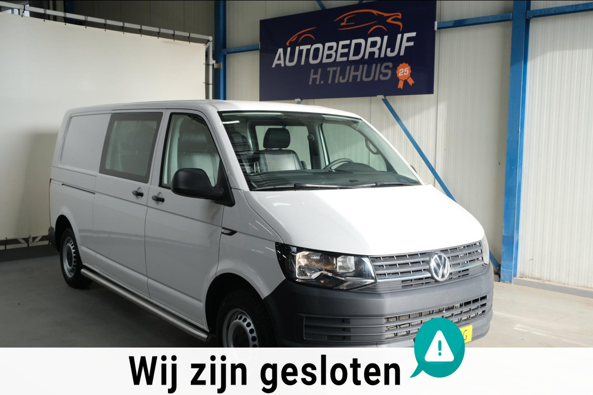 Volkswagen Transporter 2.0 TDI L2H1 DC Comfortline - N.A.P. Airco, Trekhaak.