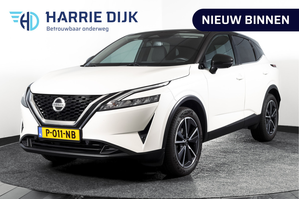 Nissan QASHQAI 1.3 MHEV 140 PK N-Style Orig. NL | Adapt. Cruise | PDC | 360 camera | NAV+App.Connect | ECC | Trekhaak | LM 19" |