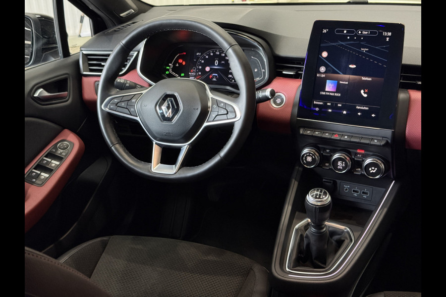 Renault Clio 1.0 TCe 100pk Edition One | Groot navi | Bose | Camera | Stoel & Stuur verwarming | Carplay 100% Dealer onderhouden!