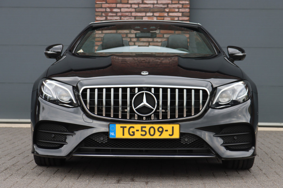 Mercedes-Benz E-Klasse Cabrio 200 AMG Line Premium Aut9 | Airscarf | Burmester | Memory | HUD | Surround Camera | Dodehoekassistent | Intelligent Light System | Cabrioletcomfortpakket |