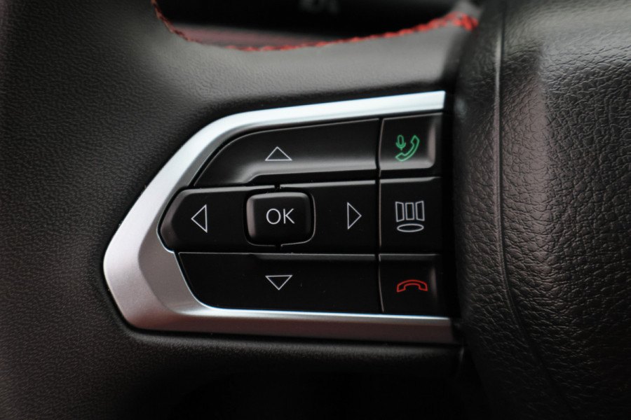 Jeep Compass 4xe 240 Plug-in Hybrid Electric Trailhawk Panoramadak, Leder/Stof, ACC, Camera, Apple Carplay, Virtual Cockpit, 17''