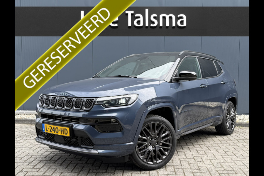 Jeep Compass 4xe 240 Plug-in Hybrid Electric S | Apple carplay | Stoelen electrisch verstelbaar | Winterpack | Leder
