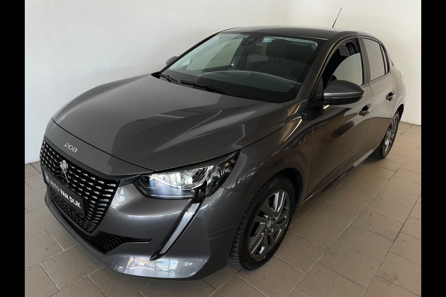 Peugeot 208 1.2 PureTech Active Pack AIRCO NAVI CRUISE ELEK RAMEN CENT VERG VELGEN SCHERM 5 DEUREN ZEER NETTE AUTO