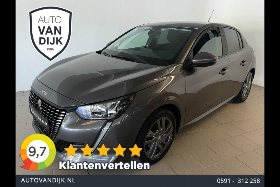 Peugeot 208 1.2 PureTech Active Pack AIRCO NAVI CRUISE ELEK RAMEN CENT VERG VELGEN SCHERM 5 DEUREN ZEER NETTE AUTO