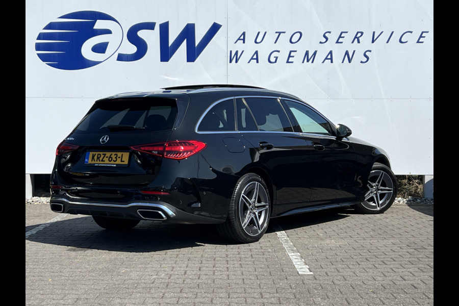 Mercedes-Benz C-Klasse Estate 300 e AMG Line | Pano | Trekhaak | Sfeerverlichting | Camera | LED