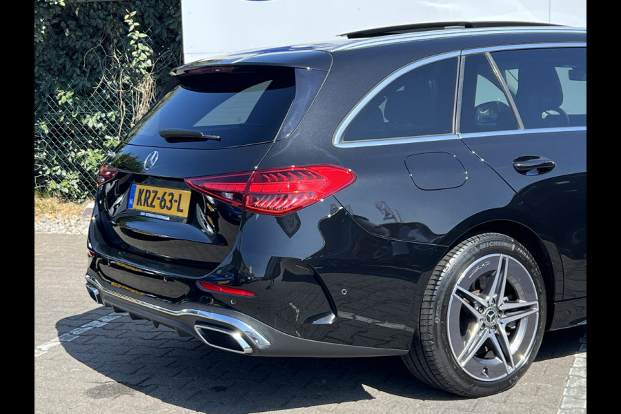 Mercedes-Benz C-Klasse Estate 300 e AMG Line | Pano | Trekhaak | Sfeerverlichting | Camera | LED