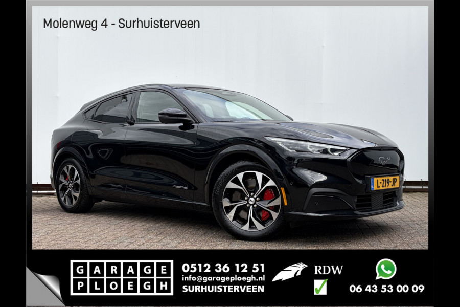 Ford Mustang Mach-E AWD 75 kWh Pano 360° Memory Stoel/Stuurverw B&O Leer Orig.NL BOMVOL!