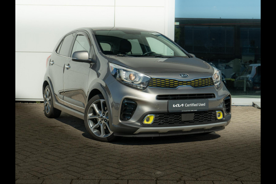 Kia Picanto 1.0 T-GDI X-Line | 100PK | Stoel en stuurverwarming | Navigatie | Climate control |
