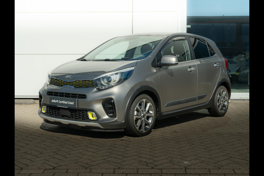 Kia Picanto 1.0 T-GDI X-Line | 100PK | Stoel en stuurverwarming | Navigatie | Climate control |