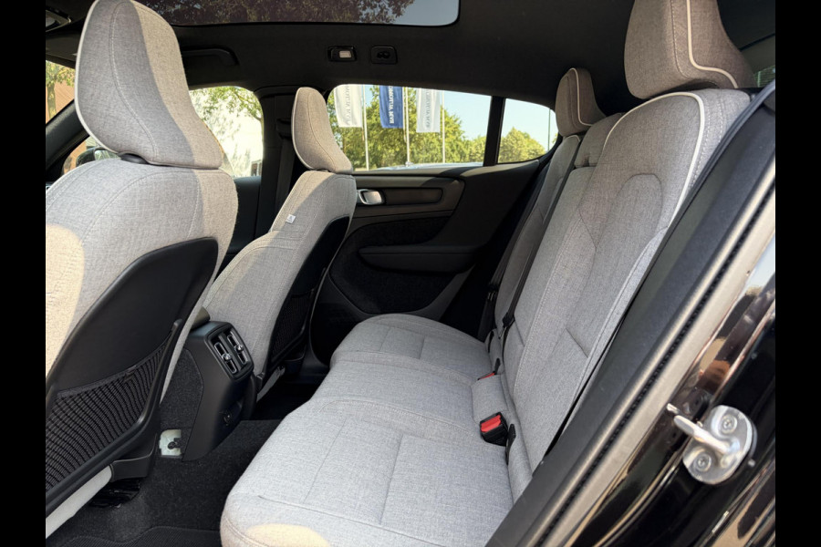 Volvo C40 Recharge Plus 69 kWh SOH 93% ADAPT. CRUISE CONTROL | WARMTEPOMP | STOEL & STUUR VERWARMING N( WINTERPAKKET )  | PANORAMA DAK | ELEK. ACHTERKLEP | 12 MND BOVAG GARANTIE