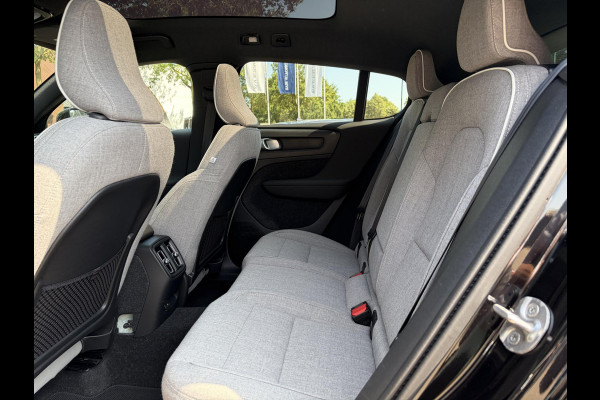 Volvo C40 Recharge Plus 69 kWh SOH 93% ADAPT. CRUISE CONTROL | WARMTEPOMP | STOEL & STUUR VERWARMING N( WINTERPAKKET )  | PANORAMA DAK | ELEK. ACHTERKLEP | 12 MND BOVAG GARANTIE