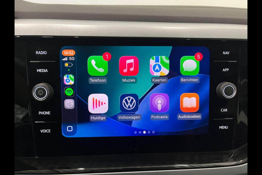 Volkswagen Polo 1.0 TSI AUT 85KW Goal Navigatie Apple Carplay/ Android Auto Adaptive Cruise Control Parkeersensoren Stoelverwarming Virtual Cockpit Climate Control