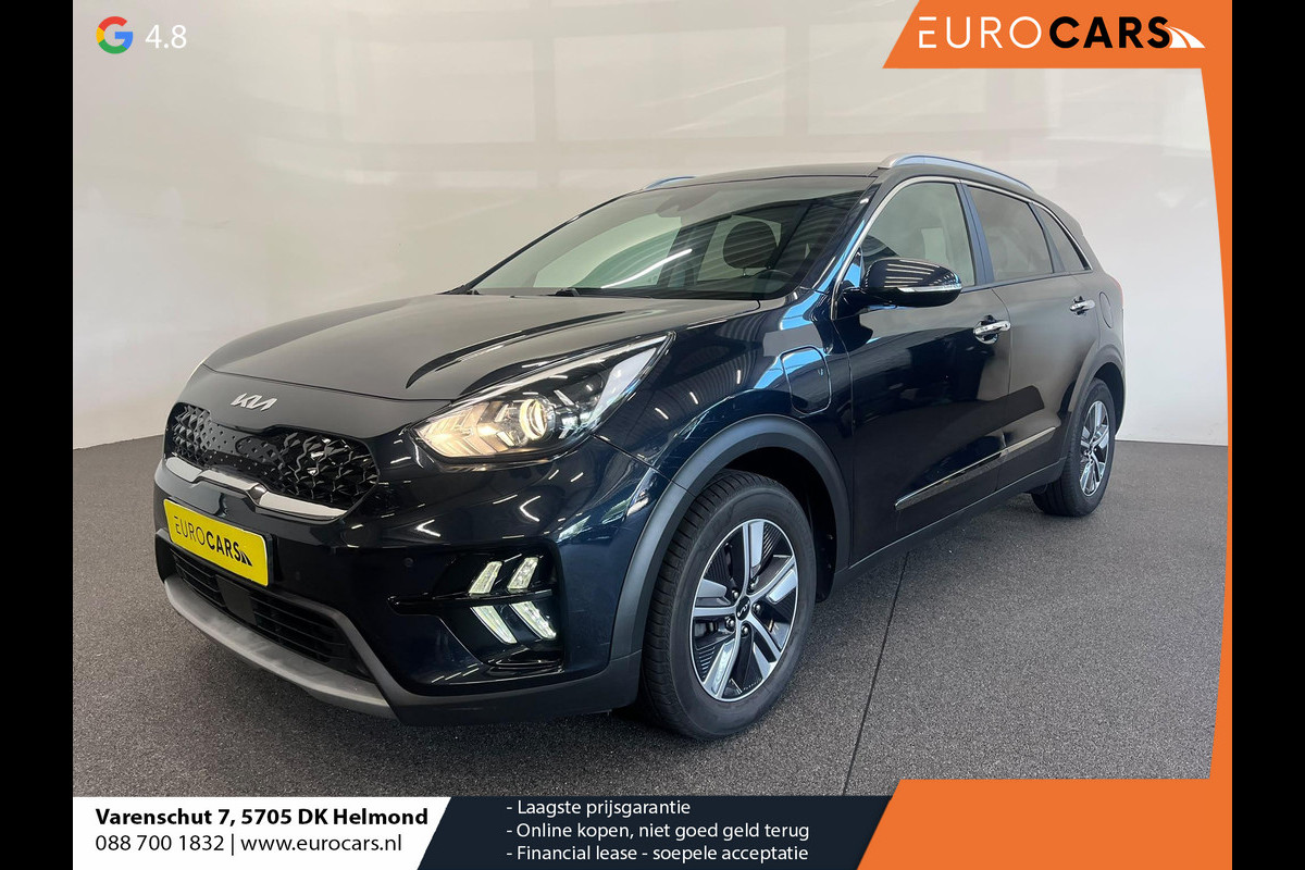 Kia Niro 1.6 GDi PHEV Pulse Schuifdak Navigatie Apple Carplay Android Auto Camera Parkeersensoren achter Adaptive Cruise Control Full Led Half leder Climate Control Lichtmetalen velgen