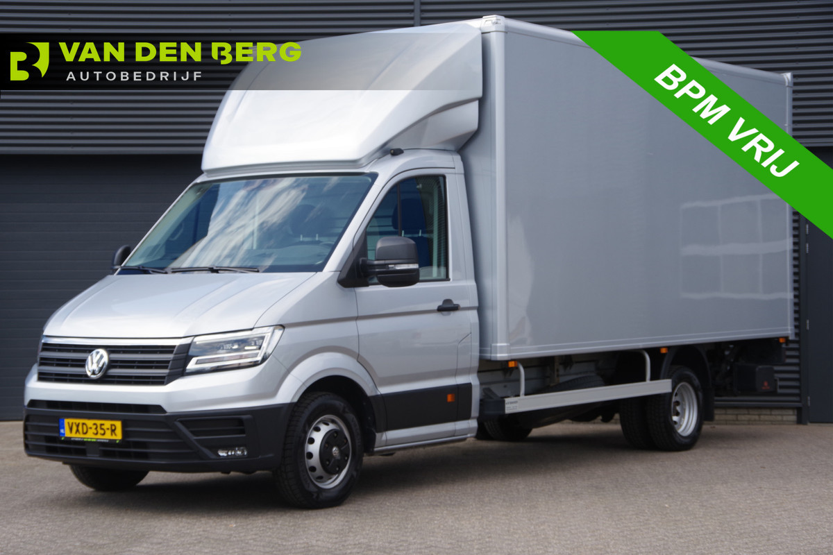 Volkswagen Crafter 35 2.0 TDI 164PK L4 BAKWAGEN MET LAADKLEP, NAVI, CRUISE, LED, 1000KG LAADKLEP, DAB, GEVEERDE STOEL, VOORRUITVERWARMING