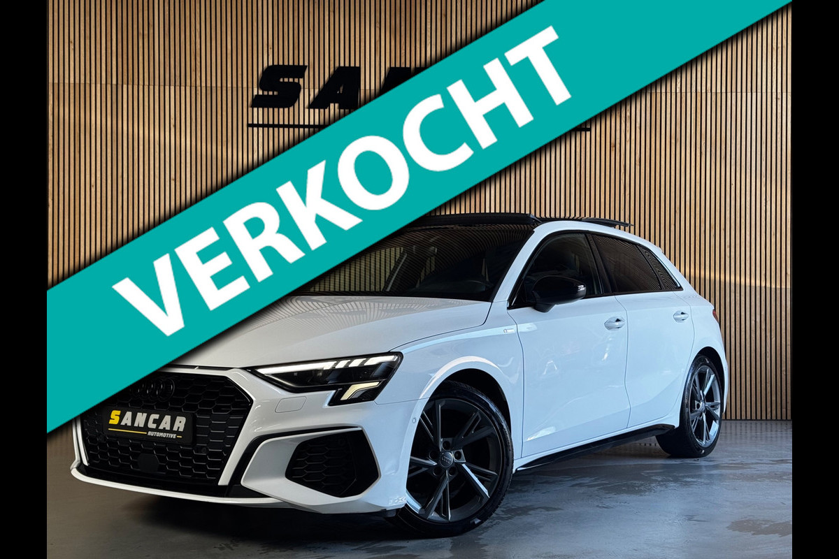 Audi A3 Sportback 35 TFSI 3 x S-Line PANO|HUD|B&O|RS seats|CRUISECONTROL|18 INCH