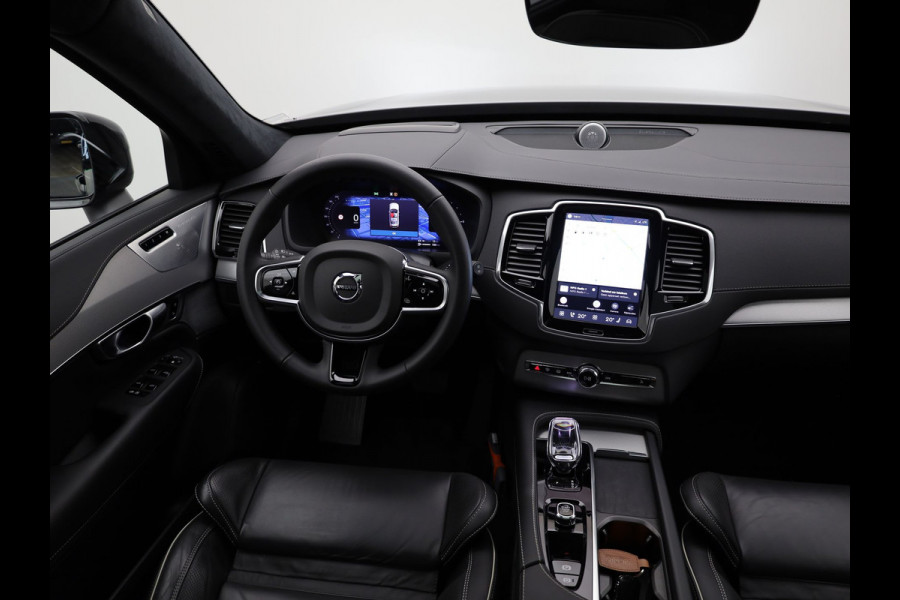 Volvo XC90 2.0 T8 Recharge AWD Ultimate Dark | Pano | Luchtvering | Bowers & Wilkins | Trekhaak | Prijs Rijklaar!!