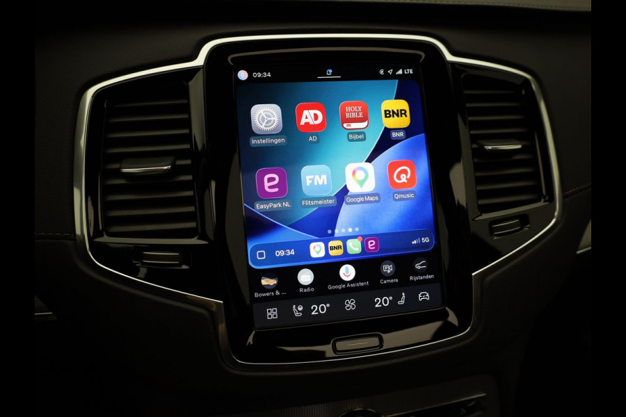 Volvo XC90 2.0 T8 Recharge AWD Ultimate Dark | Pano | Luchtvering | Bowers & Wilkins | Trekhaak | Prijs Rijklaar!!
